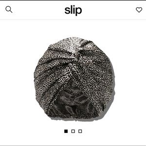 Slip turban leopard print